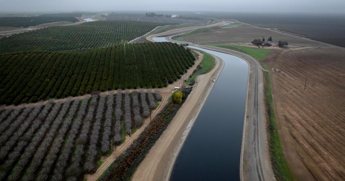 L'administration Trump dépense 540 millions de dollars pour des projets d'approvisionnement en eau en Californie
