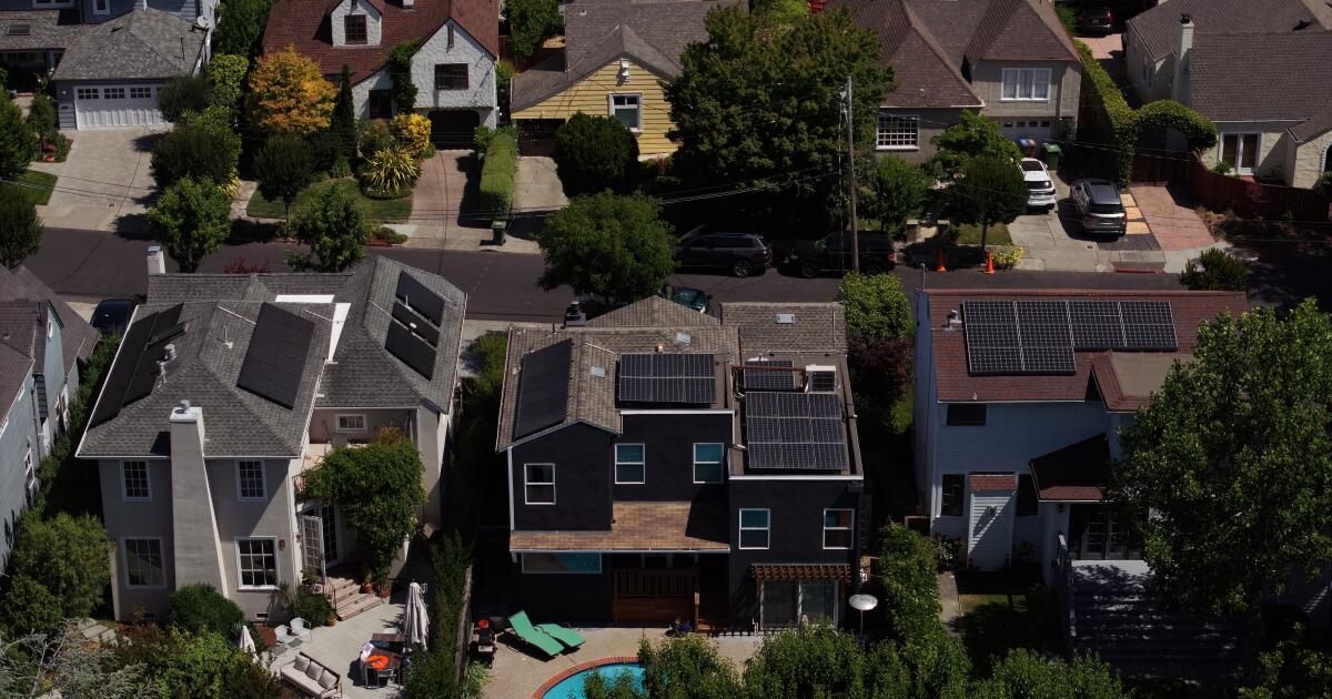 Les remboursements des panneaux solaires resteront faibles selon la décision de la cour d'appel de Californie