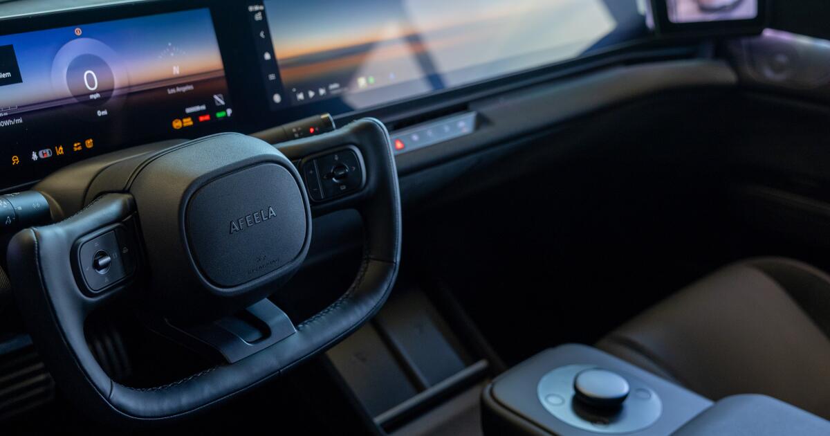Sony et Honda débranchent le véhicule électrique à 100 000 $ qui devait faire ses débuts en Californie