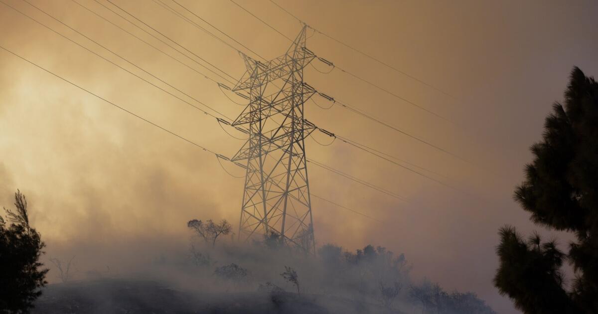 Certaines factures de services publics californiens sont 20 % plus élevées en raison des incendies de forêt