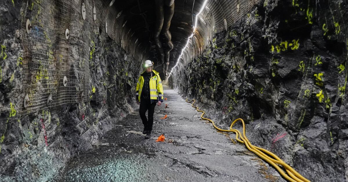 Un substrat rocheux vieux de 1,9 milliard d'années abritera bientôt le premier site permanent de déchets nucléaires au monde
