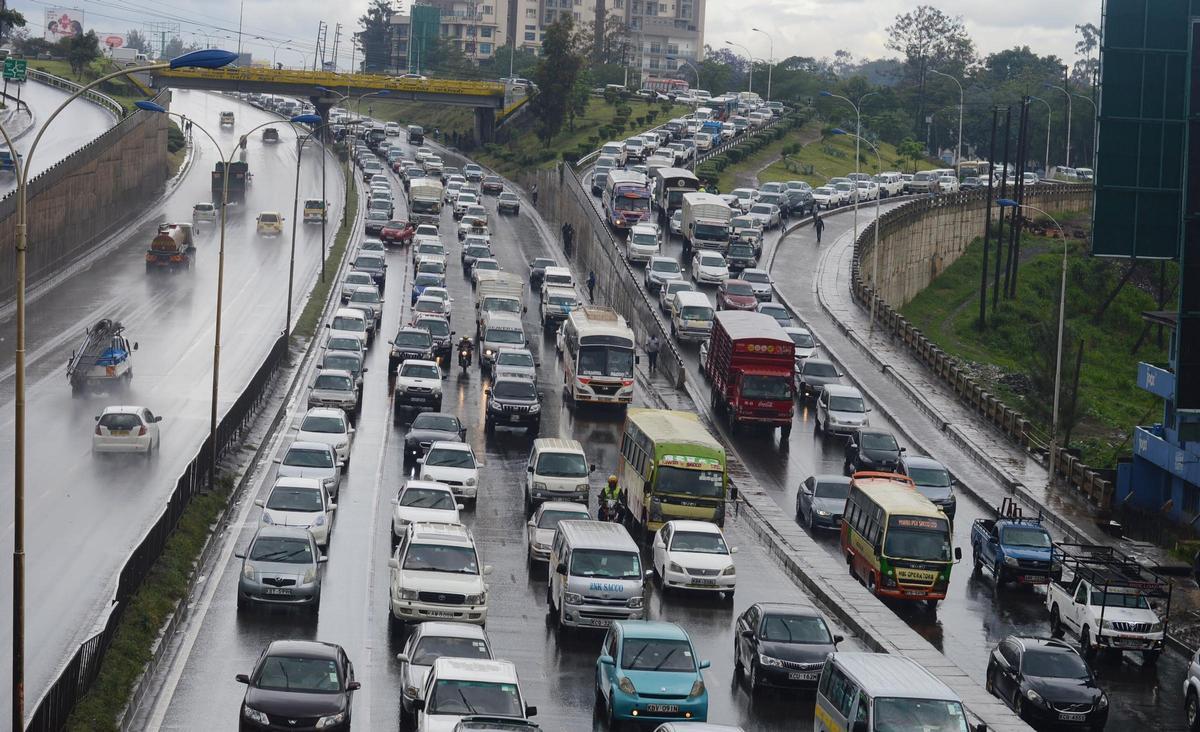 Trafic à Nairobi