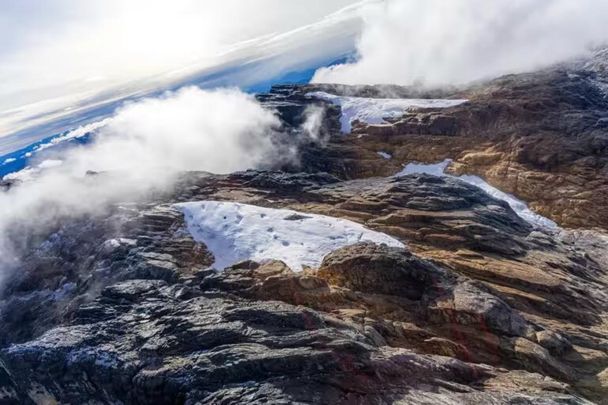 Derniers restos existants du glacier