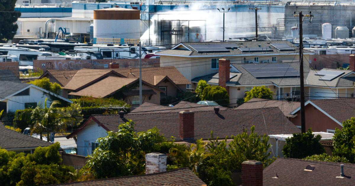 Fissure potentielle sur le réservoir de produits chimiques de Garden Grove, réduisant le risque d'explosion