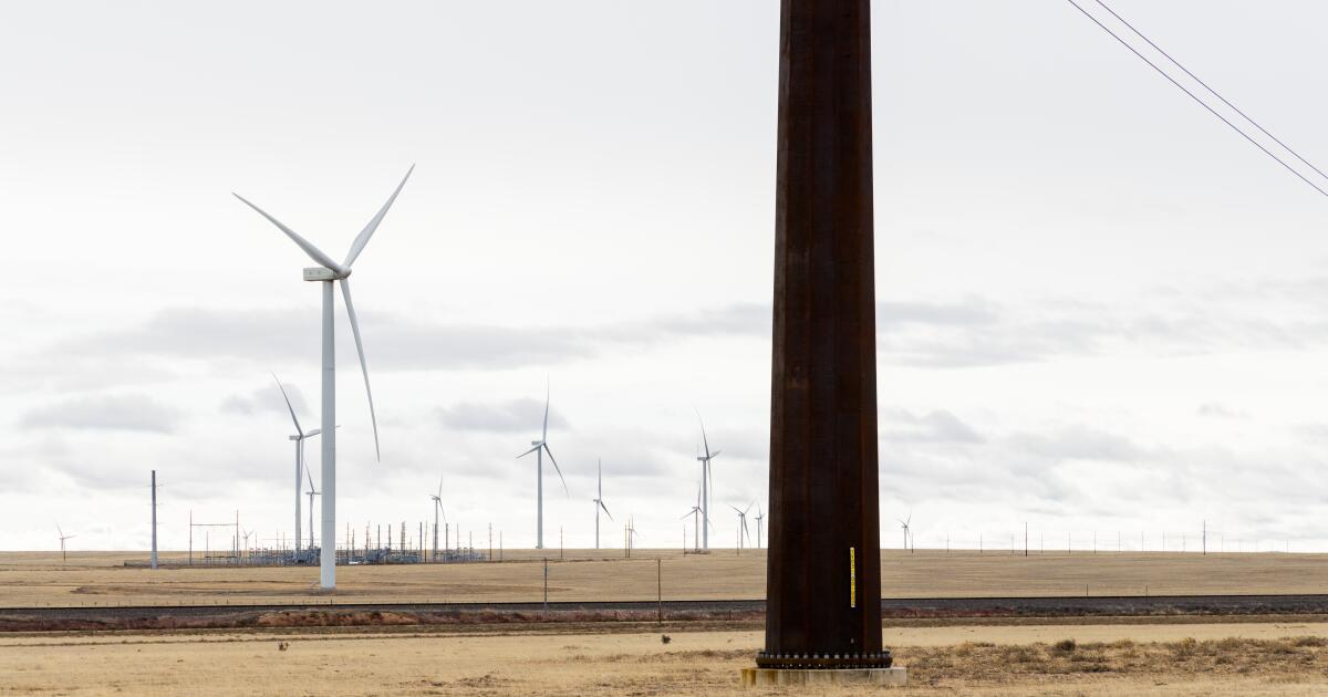 Le plus grand projet éolien américain à ce jour devrait être mis en ligne le mois prochain