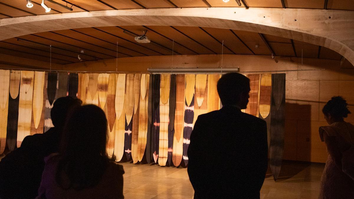 Inauguración de la Bienal climática celebrada en Avilés.