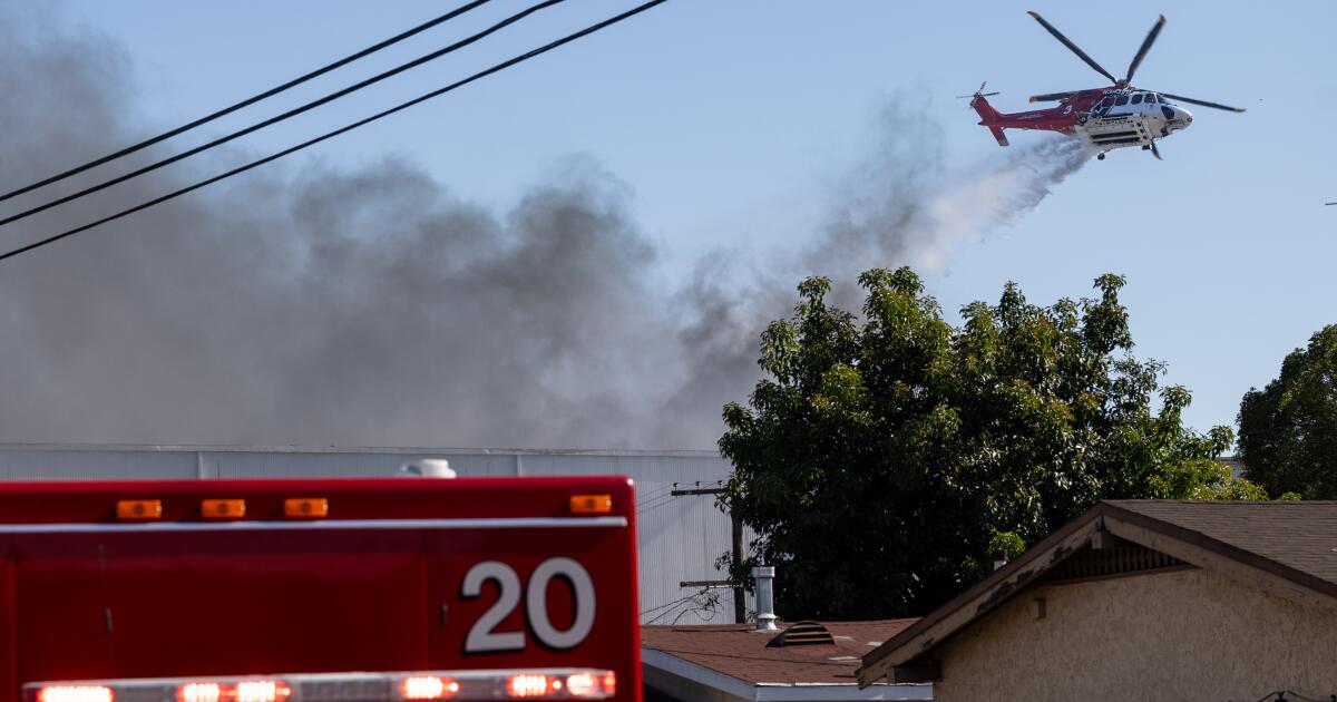 Ce que nous savons de l'incendie de l'entrepôt de Boyle Heights