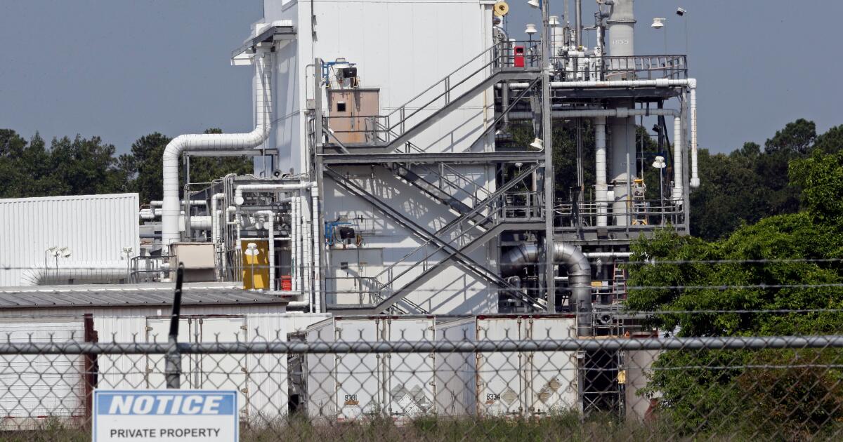 Chemours Co. va payer 450 millions de dollars pour régler l'affaire des « produits chimiques éternels »