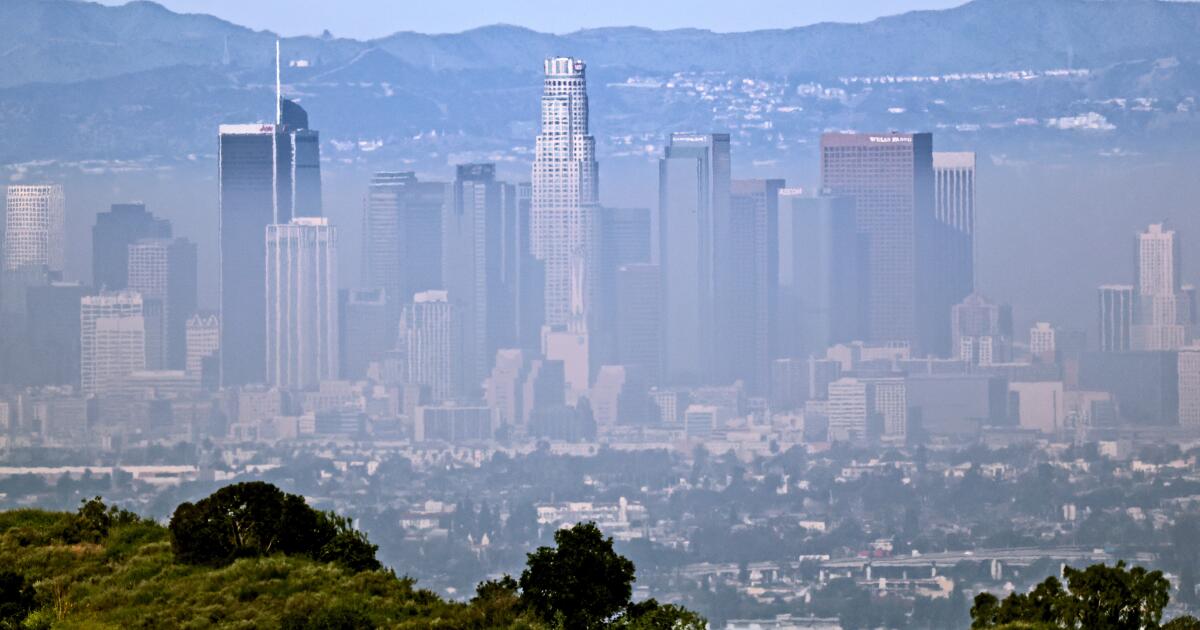 La région de Los Angeles commence l'année avec les 5 premiers mois les plus smogeux depuis une décennie