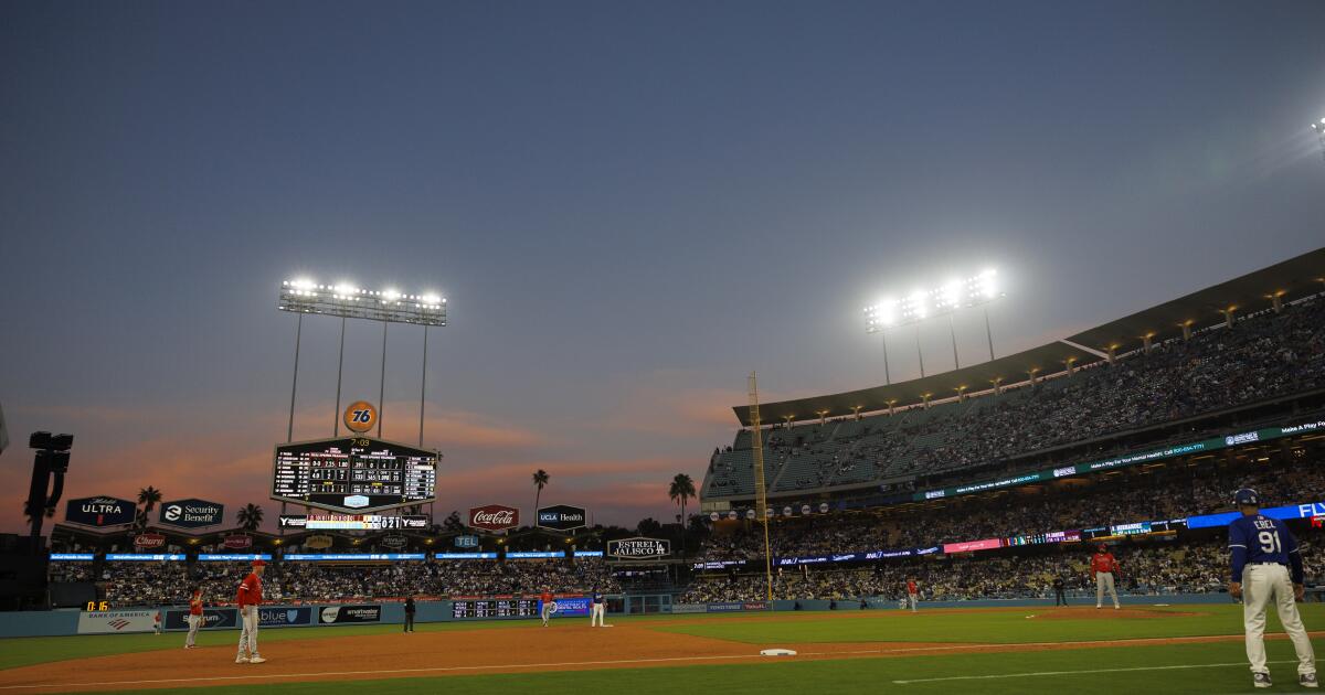 Le changement climatique pourrait avoir un avantage. Plus de circuits au Dodger Stadium