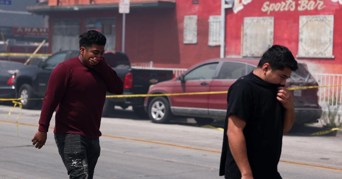 Problèmes de santé alors que l’incendie de l’entrepôt de Boyle Heights s’étend sur une semaine