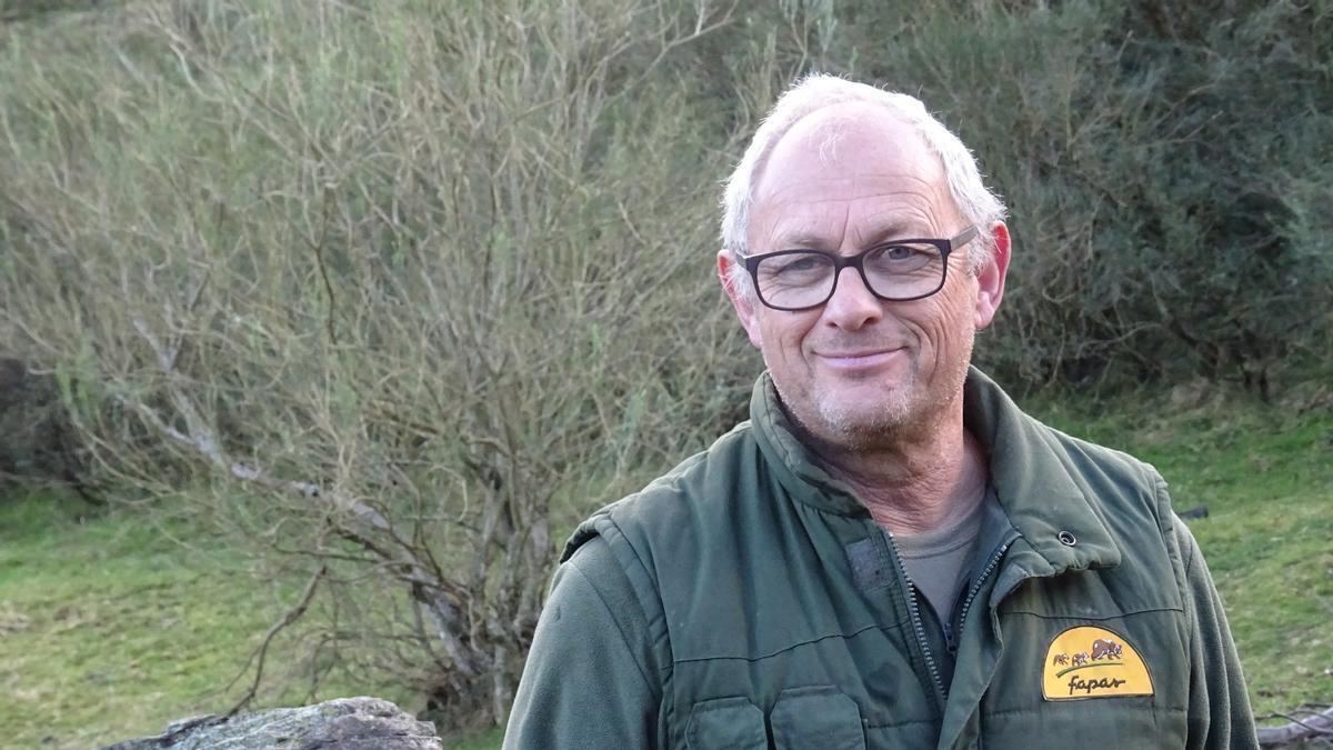 Roberto Hartas destaca la imporancia del lobo para el control del jabalí