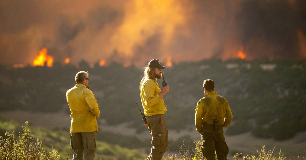 La saison chargée des incendies de forêt met à l’épreuve les chefs des pompiers américains alors qu’ils jonglent avec les ressources pour garder une longueur d’avance
