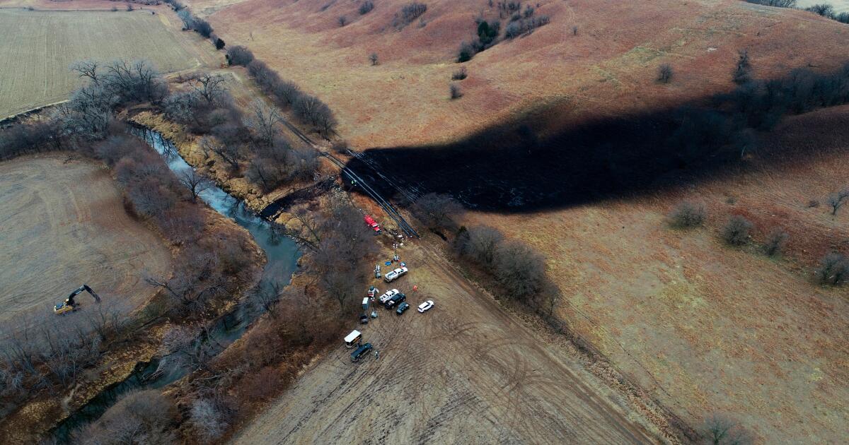 L’exploitant du pipeline Keystone devra payer une amende de 27 millions de dollars suite à une marée noire