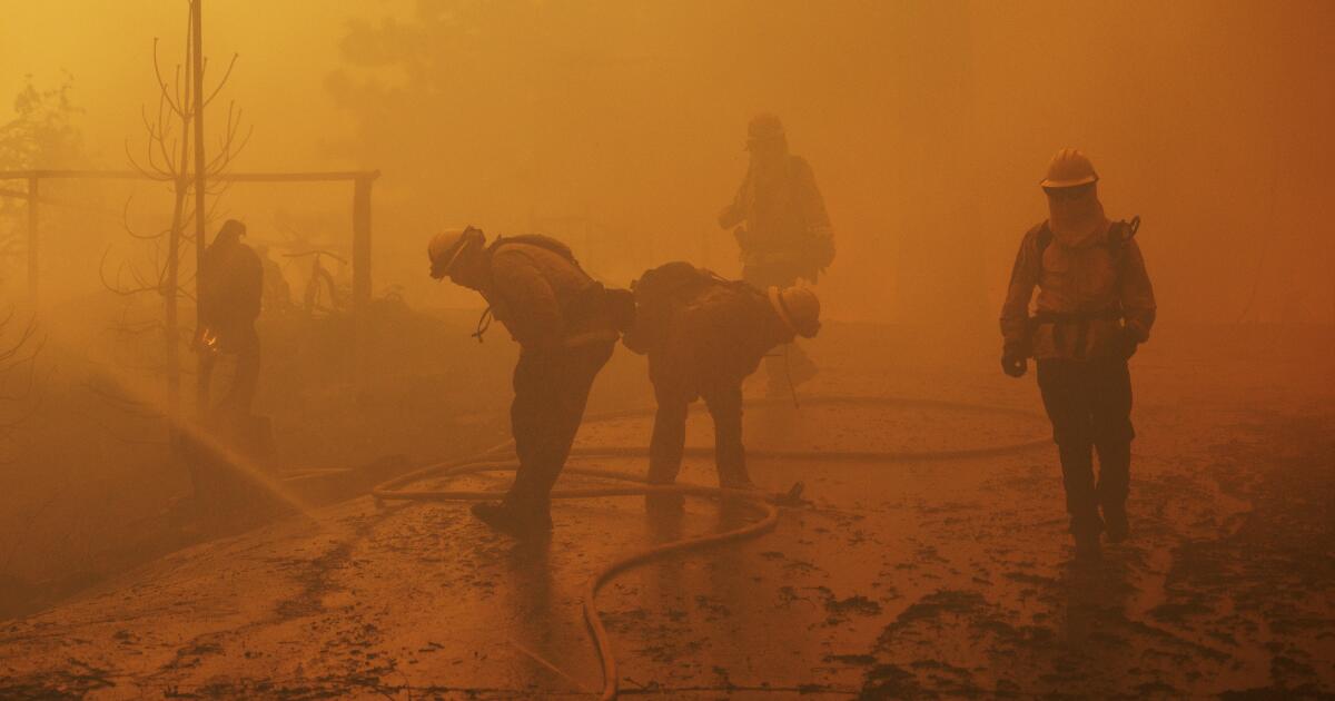 Pourquoi il a fallu si longtemps aux autorités fédérales pour autoriser les masques pour les équipes combattant les incendies