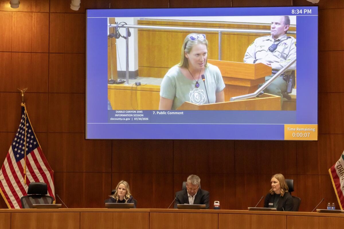 Heather Hoff, employée de 23 ans à la centrale électrique de Diablo Canyon
