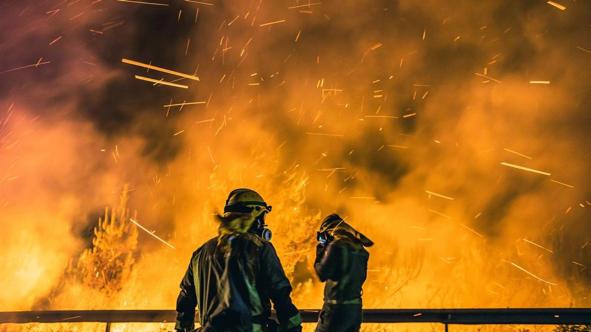 L'expansion des incendies forestiers, ou d'autres effets du changement climatique