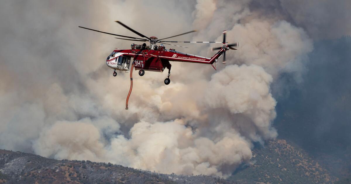 Les pilotes de l'hélicoptère de lutte contre les incendies qui s'est écrasé dans l'Utah sont morts