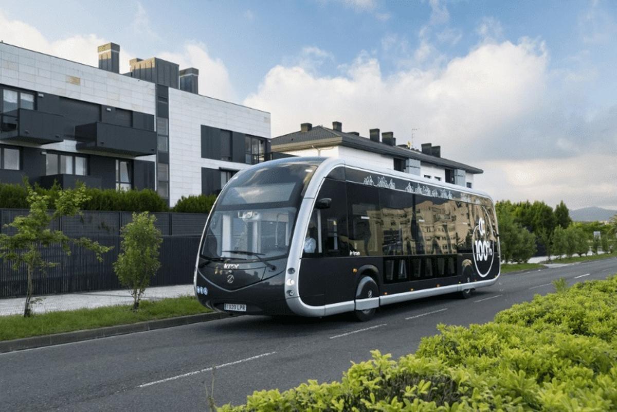 Un bus électrique à Pampelune