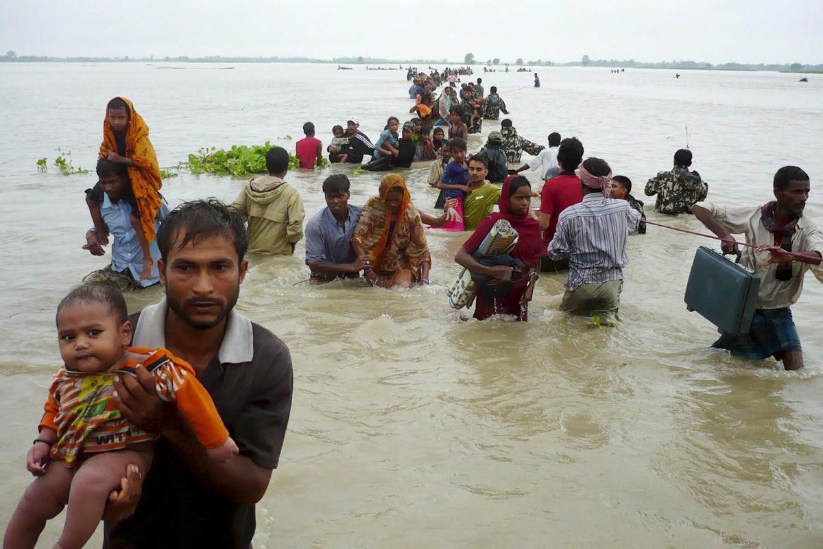 Inondations et séquelles, cara de la misma argenta del change climatique