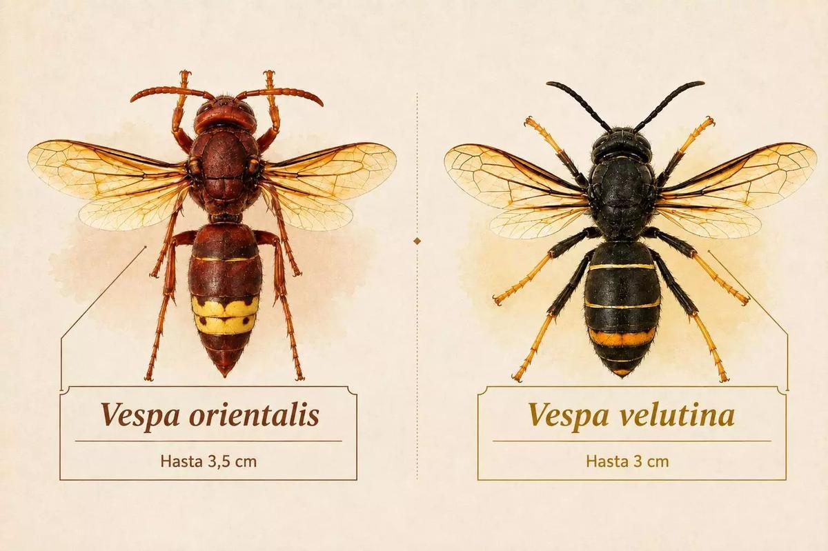 Différences entre les espèces d'ambas