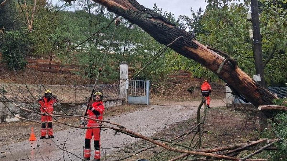 Incidencias por las lluvias en Catalunya