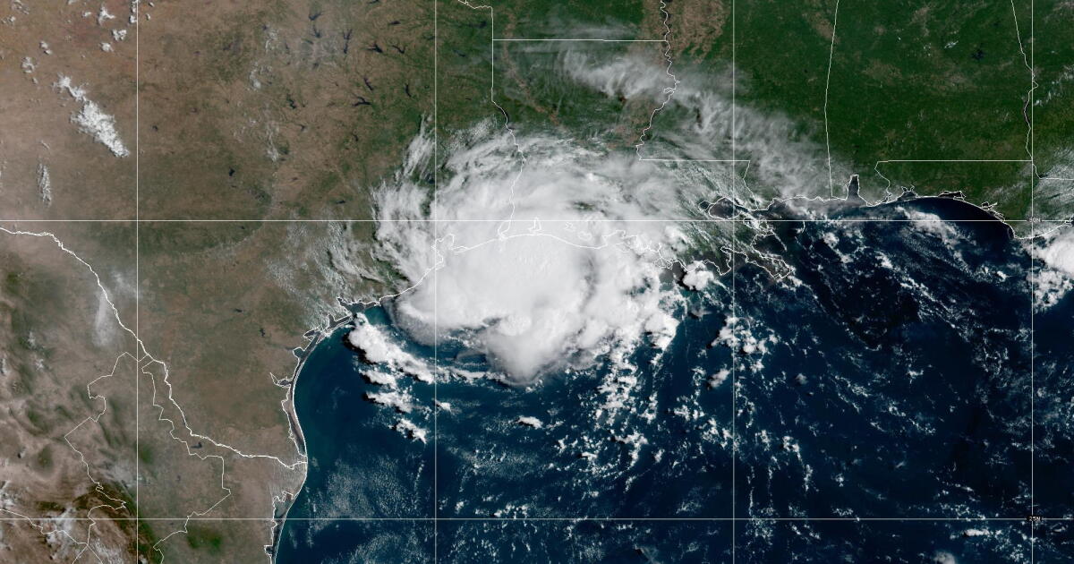 La tempête tropicale Edouard arrive sur les côtes du Texas et de la Louisiane