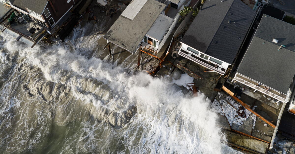 Le littoral de SoCal est frappé par Marie alors qu'El Niño ne fait que commencer