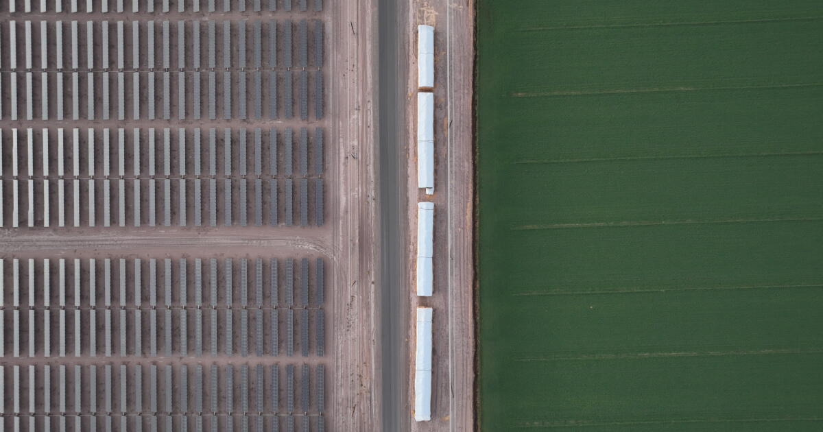 Le projet de loi sur les terres agricoles au solaire approuvé par les législateurs californiens