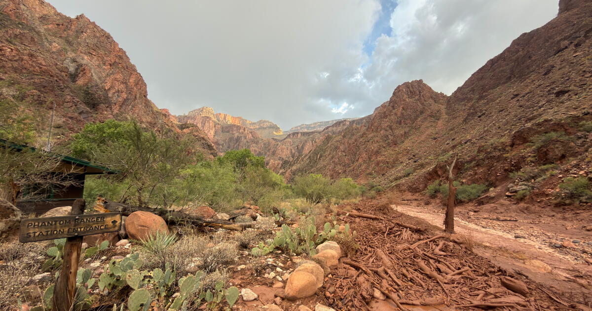 Une crue soudaine dans le Grand Canyon a fait deux morts. Des conditions météorologiques extrêmes ont alimenté le déluge