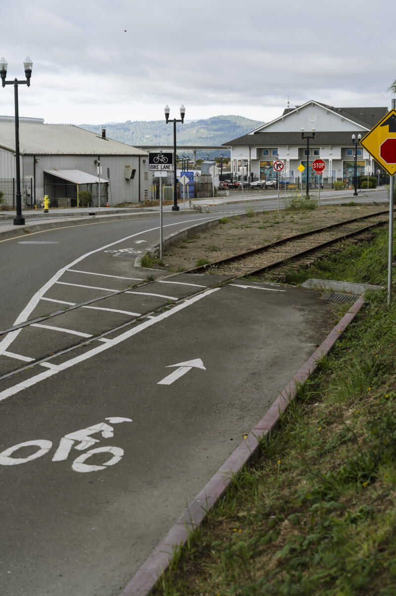 L'Eureka Waterfront Trail longe la baie de Humboldt et traverse le centre-ville historique d'Eureka.