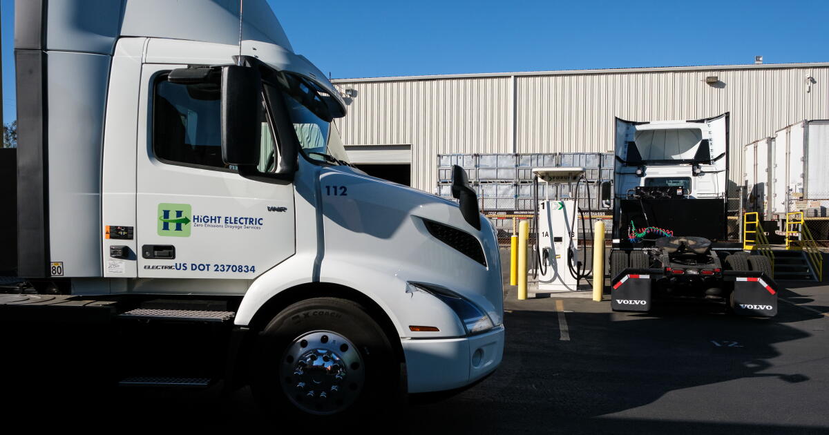 Alors que les ports californiens poussent les camionneurs à passer au vert, l’industrie en difficulté demande davantage de subventions