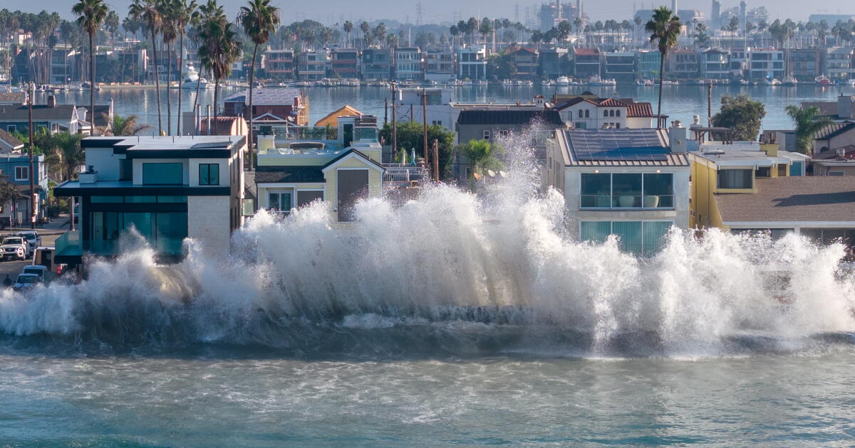 Des marées exceptionnellement hautes vont submerger la Californie. Voici quand